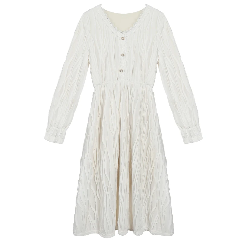 

Fashion new winter base high waist slim mid-length dress JXMYY