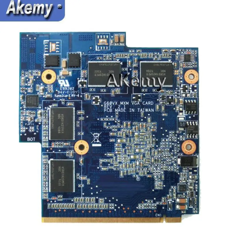 AKemy Бесплатная доставка Для ASUS G60VX MXM VGA G51VX G51V REV 2 1 P/N 60-NV3VG1000-D01 GTX 260M 1GB видеокарта