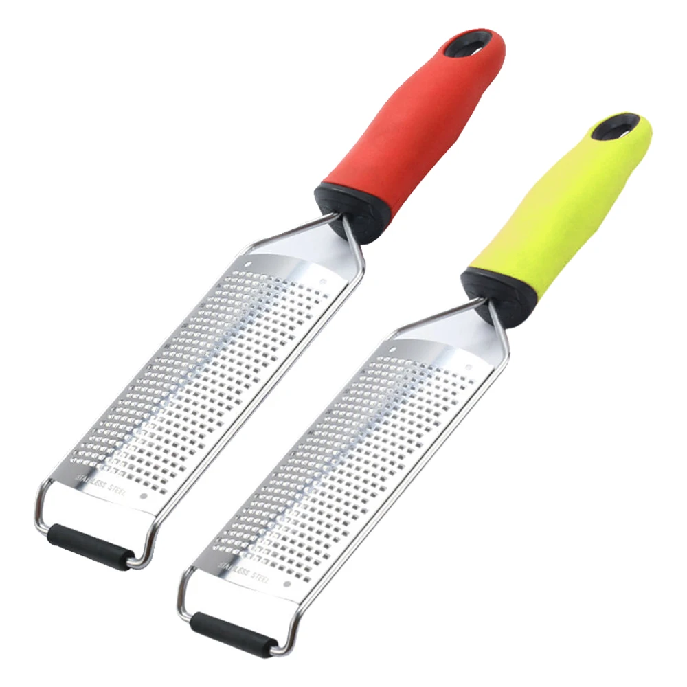 Домашняя кухня терка для лимонного сыра с отверстием длинная пластиковая ручка