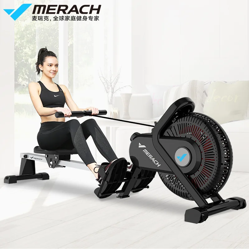 Новый домашний ветроустойчивый гребной тренажер с магнитным управлением MERACH
