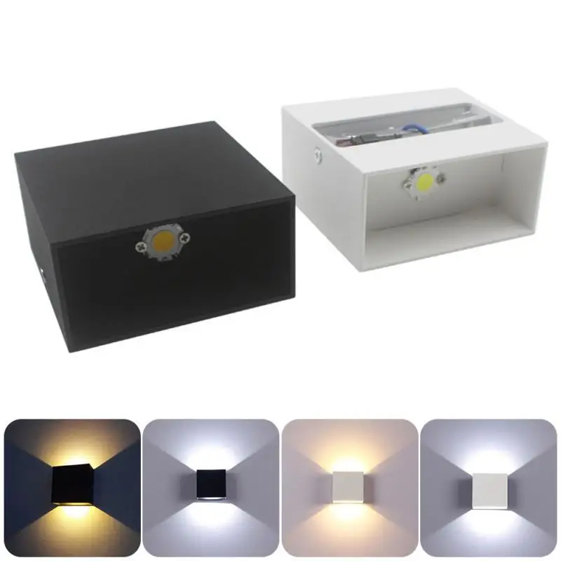

Wall Lamps 6W Staircase Dedroom Decor Porch Lights Indoor Outdoor Sconce Lighting Lamp Modern COB LED Wall Light