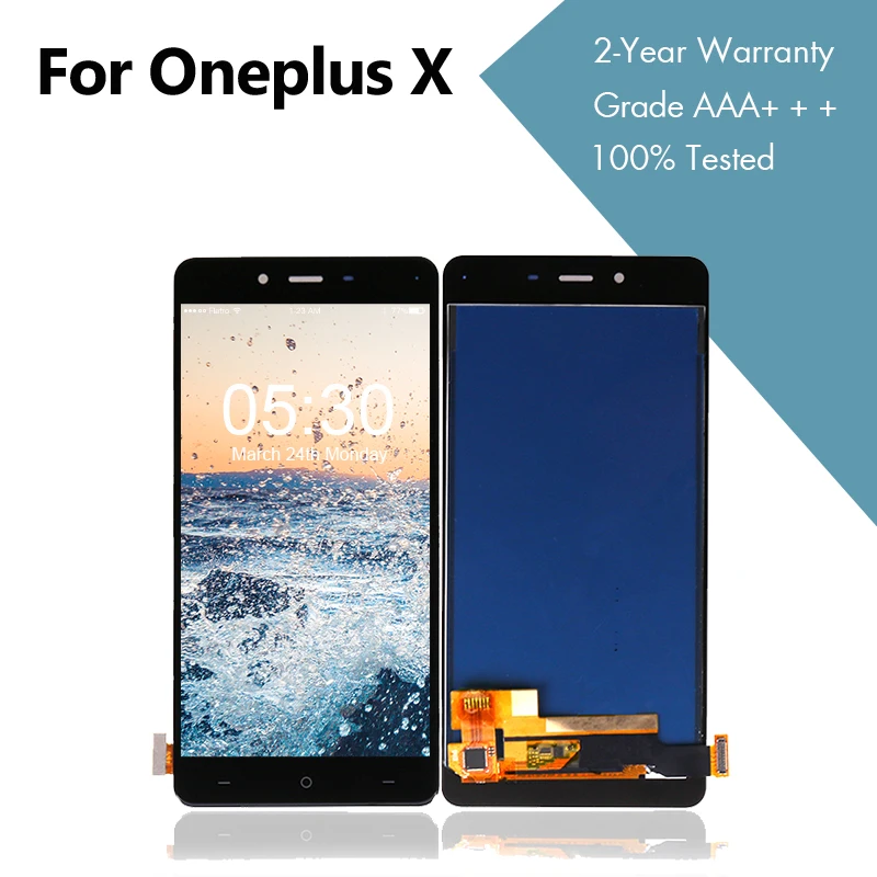 Для Oneplus X ЖК дисплей сенсорный дигитайзер сборка панель Дисплей для экран lcd