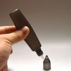 20 шт 30 мл черная пластиковая капельница бутылка с красочной крышкой и длинным наконечником пустая ручка стиль E бутылка для жидкости