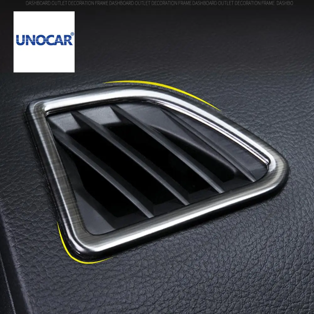 

Car styling For 15-19 Ford Edge front air outlet decorative frame sharp front triangle air outlet interior modification