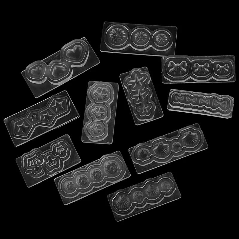 1 шт 3D мульти-тип дизайн ногтей силиконовые формы штампы резьба DIY Маникюрный шаблон украшения