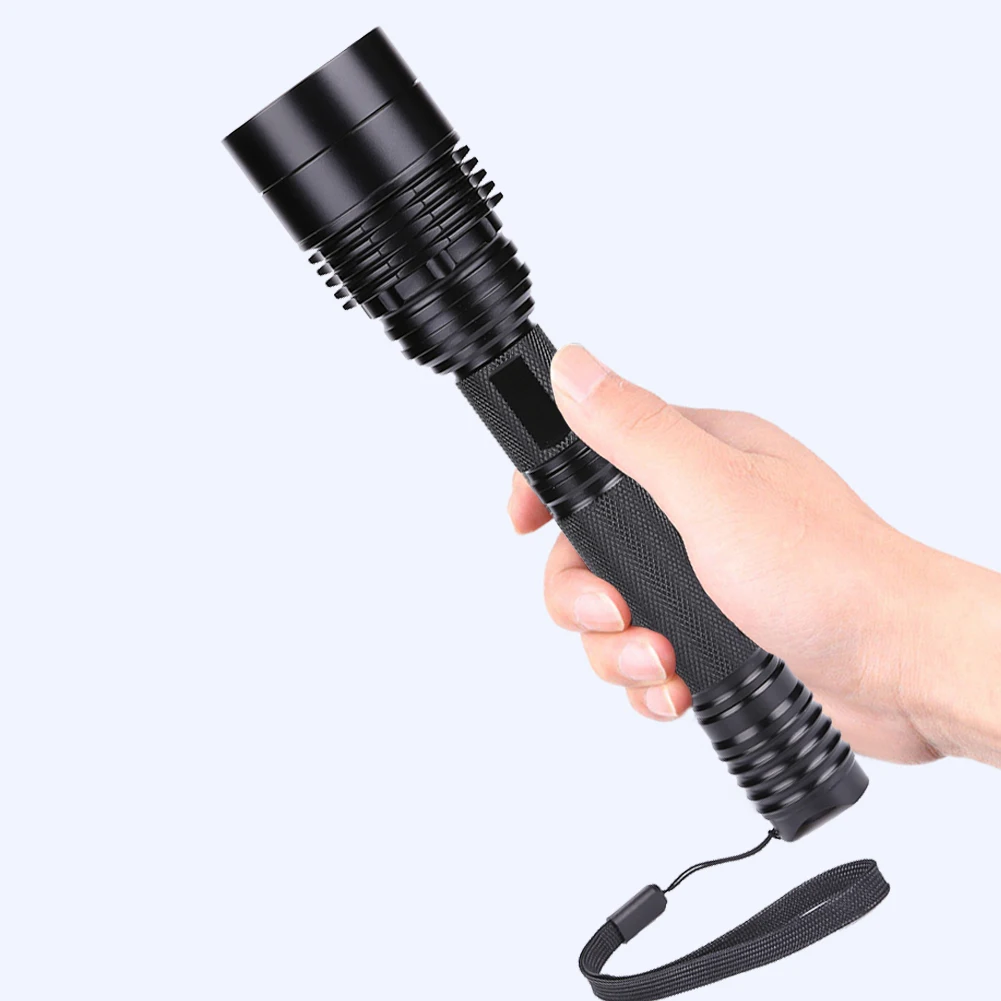 

850nm LED Aluminium Alloy Infrared Rotating Zoomable Flashlight Battery Powered IR Night Vision Outdoor Hunting Torch Lighting