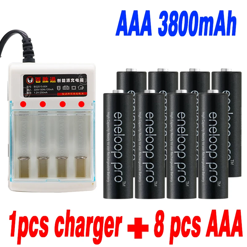 Beat Original Pro AAA 3800mAh 1 2 V ni-mh камера лимфатические барабаны juguette с зарядным