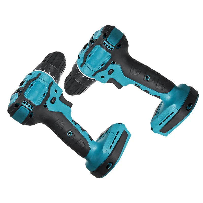 

90N.m 1800RPM Electric Cordless Brushless Impact Drill Rechargable DIY Hammer Drill Screwdriver Wrench For Makita 18V Battery