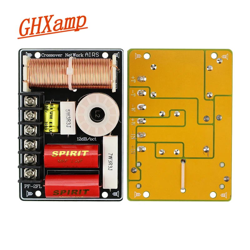 Capacitor de Filme de Metal Divisor de Frequência Vias Cruzamento Hifi 4ohm 8ohm Mkp Peças 200w 2 2.8khz