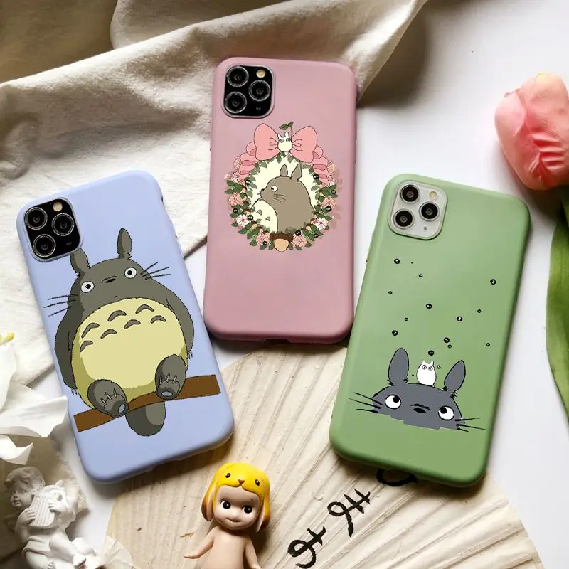 Мягкий силиконовый чехол для телефона с рисунком из аниме Унесенные призраками