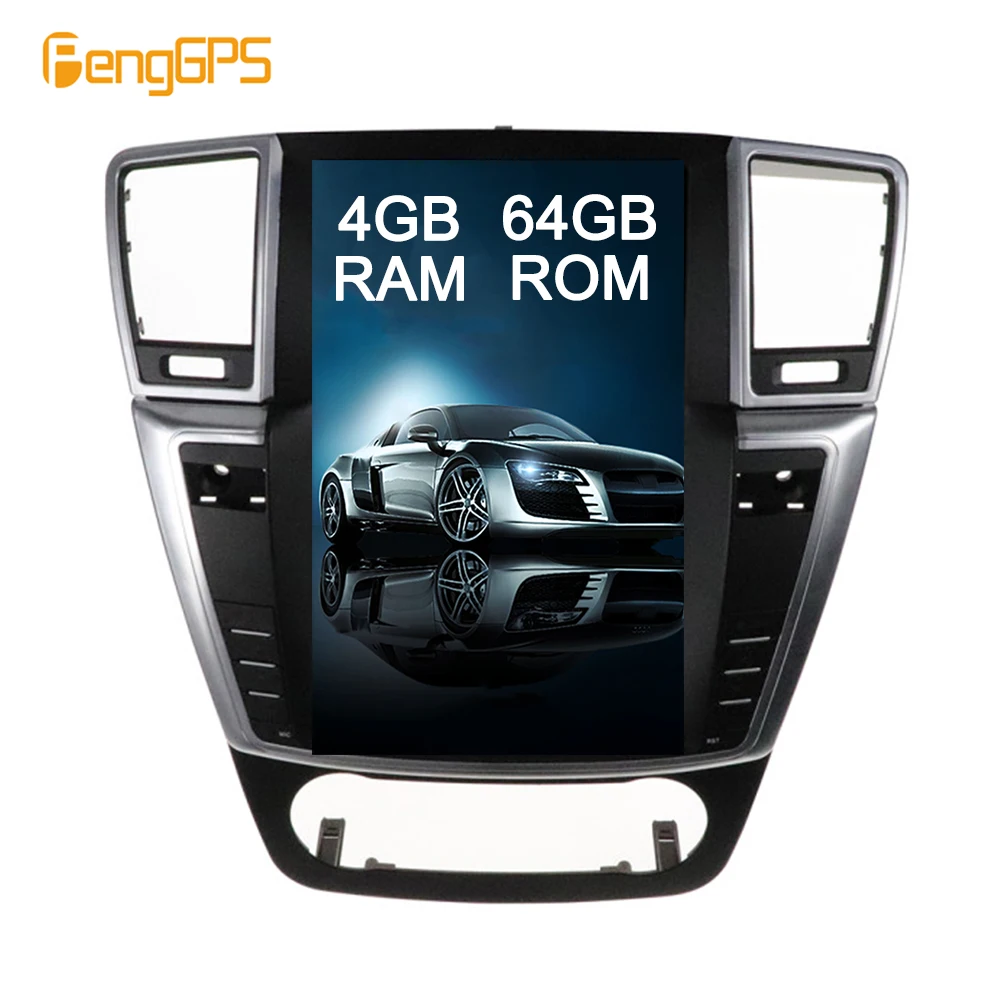 

Tesla Vertical Screen for Mercedes-Benz ML 2012-2016/GL 2013+ Touchscreen Audio DVD Player 1080P GPS Navigation Android Headunit