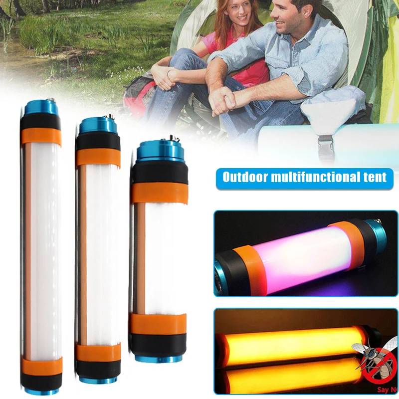 

Portable Waterproof Lights Outdoor USB Rechargeable LED Lamp for Camping Hiking B2Cshop
