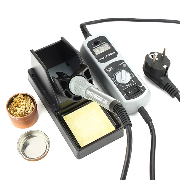

908D 220V 60W LED Digital Display Soldering Station Soldering Iron Kit Upgraded Version