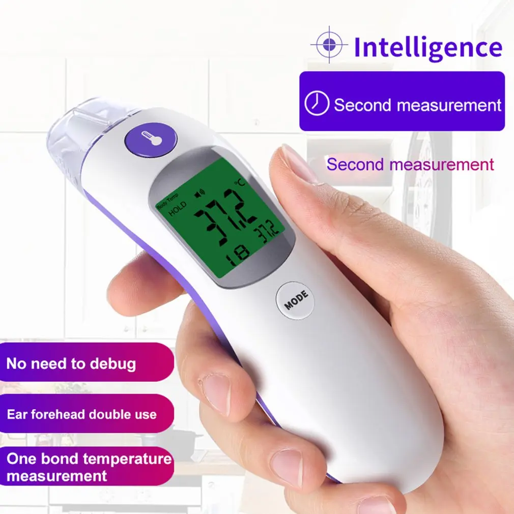 

Non-contact Infrared Thermometer Baby Adult Infrared Temperature Meter Digital Temperature LCD Display Thermometer