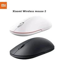 original xiaomi wireless mouse 2 mini portable mouse 2 4ghz optical mouse for macbook mi notebook laptop computer mouse