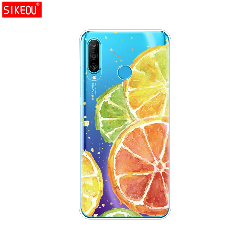 Силиконовый чехол для huawei Nova 4 4e мягкий из ТПУ задняя крышка телефона Nova4 nova4E