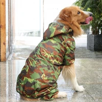 large dog raincoat waterproof lightweight rain hooded poncho pet supplies for outdoor walking pet raincoat pet supplies