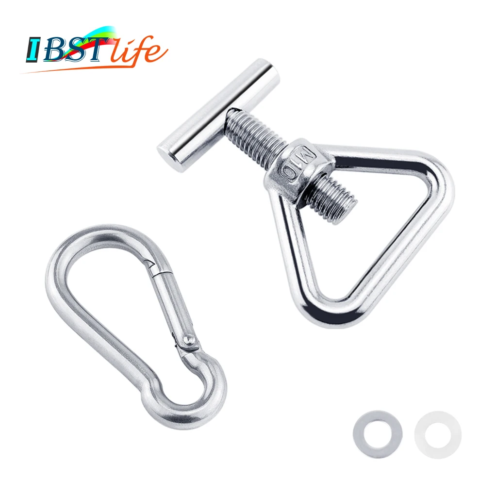 

Stainless Steel 304 Load Securing Set Cover rails Eye Nuts screws luggage Mount Tie Down for Boat RV Caravan Camper VW T5/T6