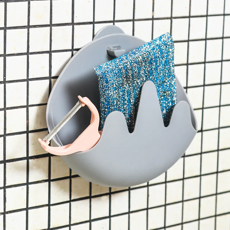 Настенная корзинка кухонная раковина подвесной дренажный мешок корзина для