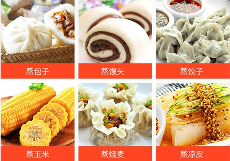 Настольная электрическая Пароварка для пищевых продуктов/Пароварка булочек с