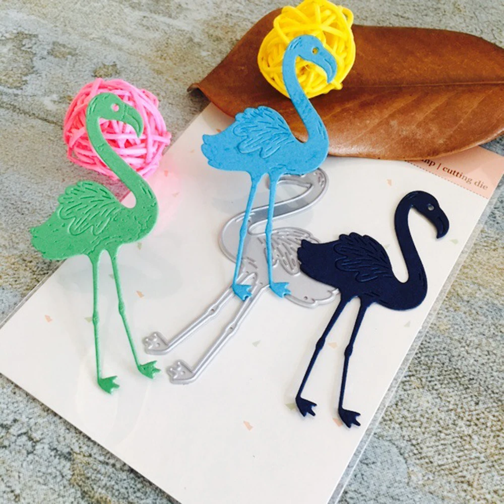 Металлический резак с фламинго штампы для резки тиснение металлические