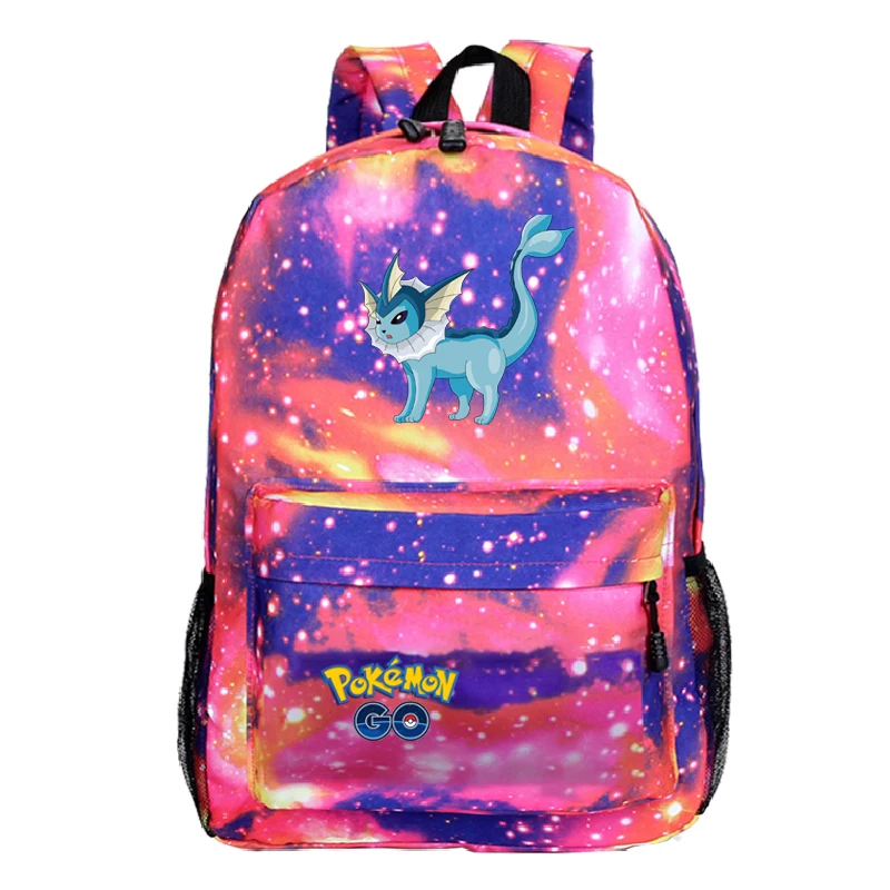 Mochila Pokemon рюкзаки для школы подростков девочек Sac Dos Аниме Пикачу сумка plecak ноутбук унисекс мультфильм Backbag 41-44