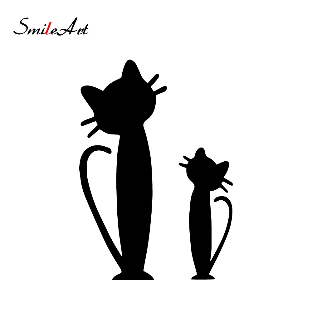 Новейший автомобильный стикер Кот виниловый Стайлинг Авто Крышка двигателя