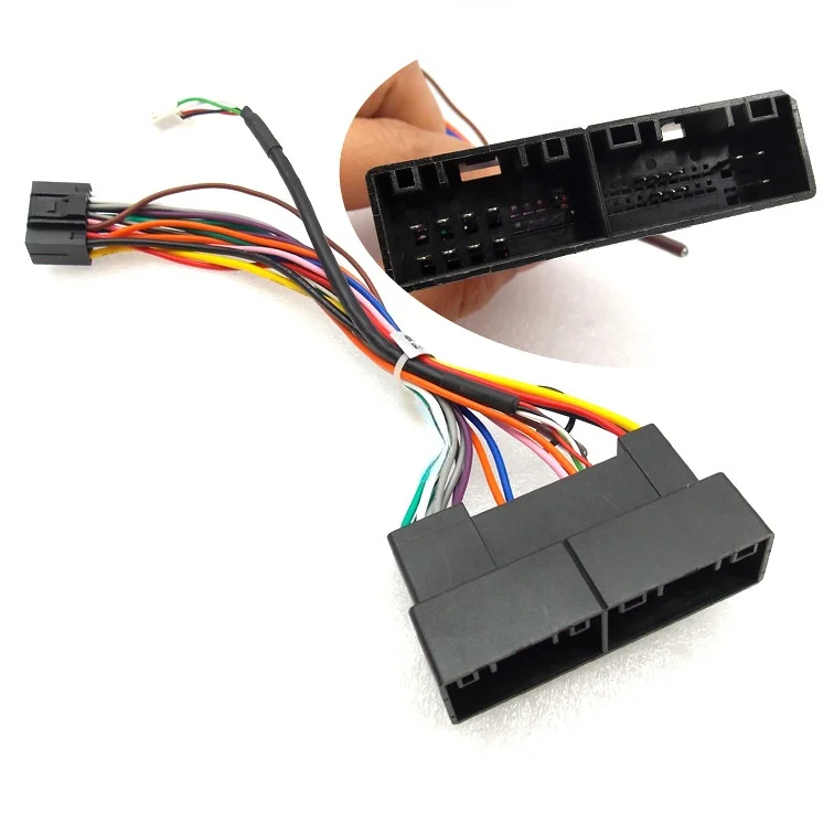 

Power Line Handheld Scheme 16pin Conversion Line Is Suitable for Modern I10 / Ix25 / Kx3 / H1 Android Navigation Machine