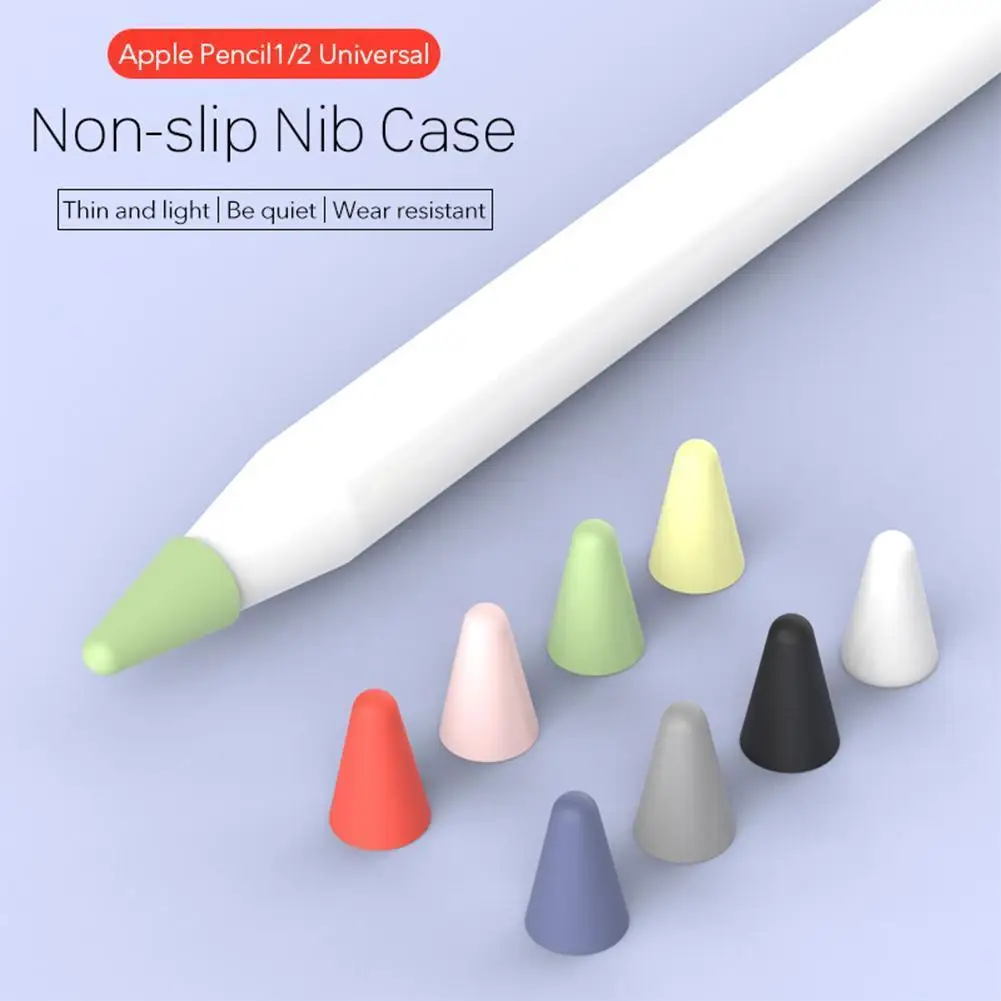 

8Pcs/Set Tip Cover for IPad Apple Pencil Gen 2 1 Silicone Nib Case for Apple Pencil 2nd 1st Stylus Pen Sleeve Protective Case