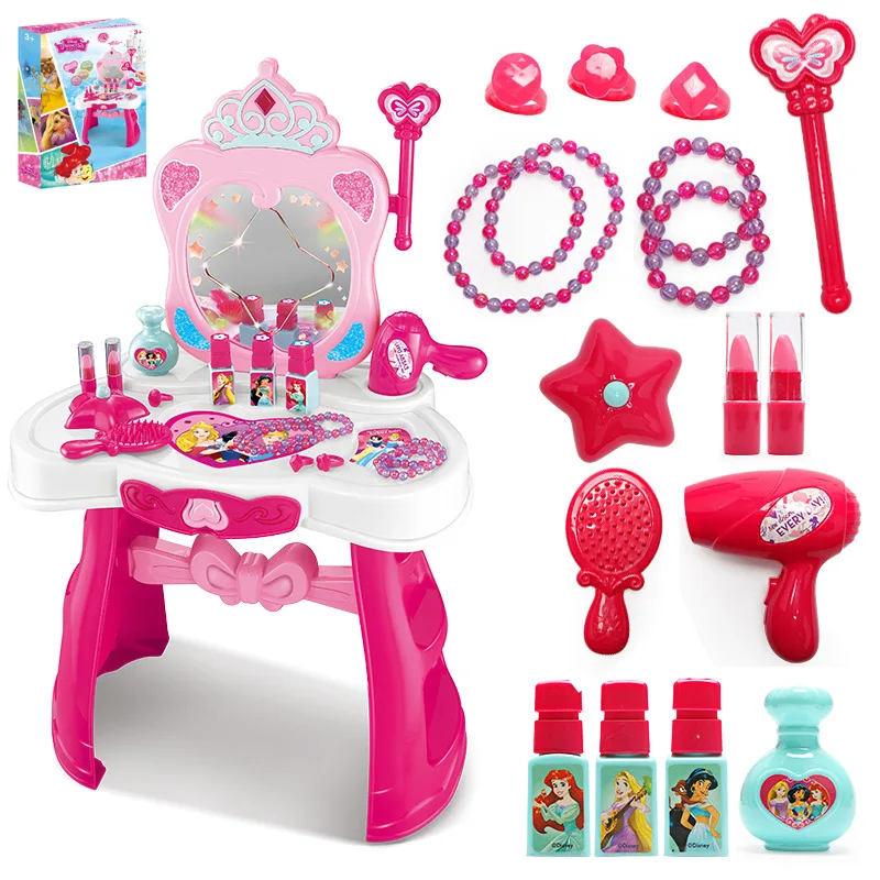 Disney Princess Girls toys набор игрушек для макияжа детские игрушки девочек детская