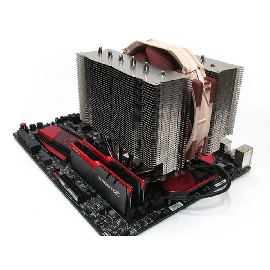 Billig Noctua NH-D15S 6 Heatpipe Doppel Turm CPU Kühler Fan Ruhigen 140mm PWM Lüfter Intel AMD Prozessor LGA 115x 2011 2066 AMD AM4