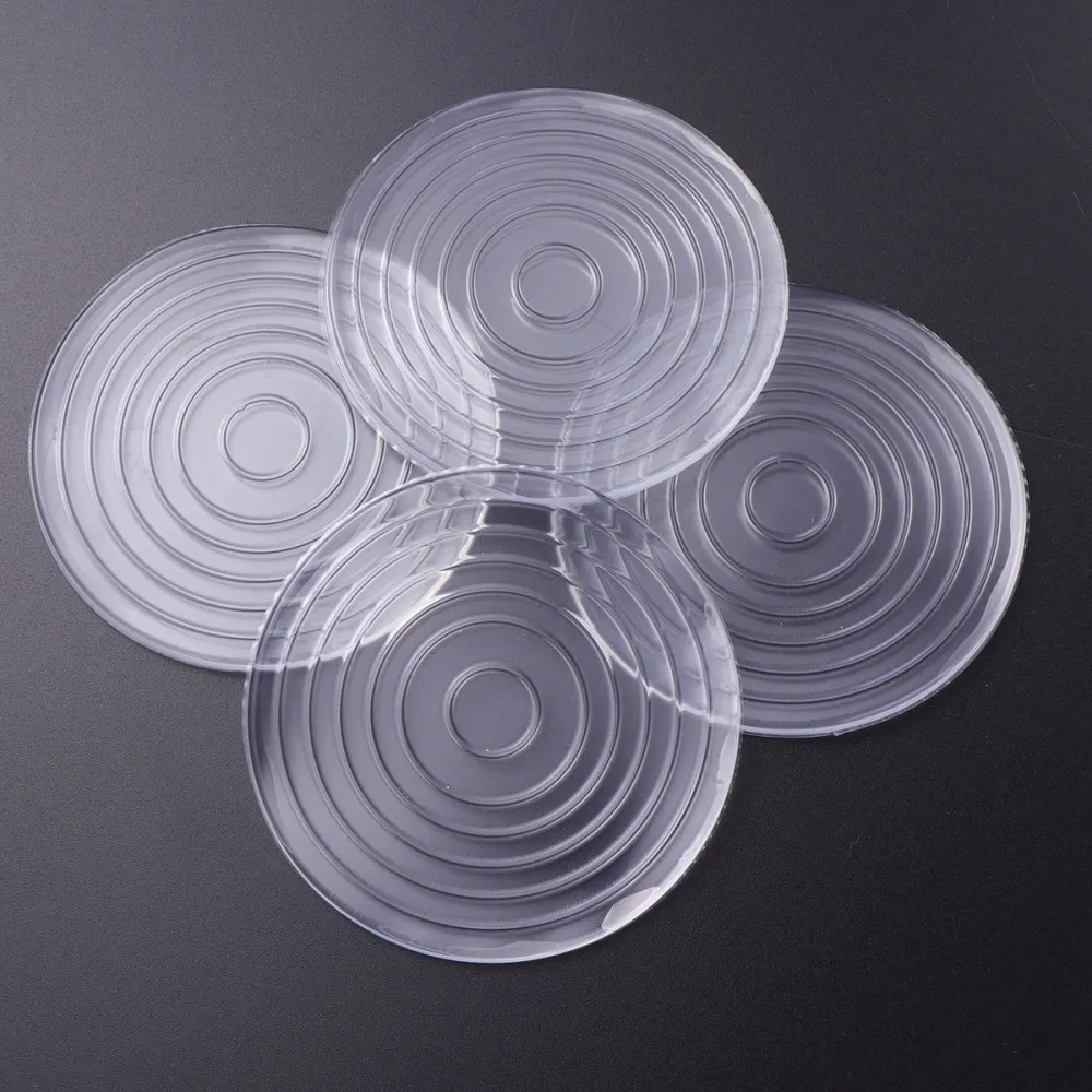 

4pcs Furniture Feet Pad Silicone Tea Table Foot Pads Silicone Chair Foot Skid Resistance Cushion Silent Trackless Protection Pad