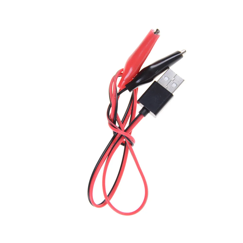 USB зажим-крокодил провод мужской/женский к тестер детектор постоянного