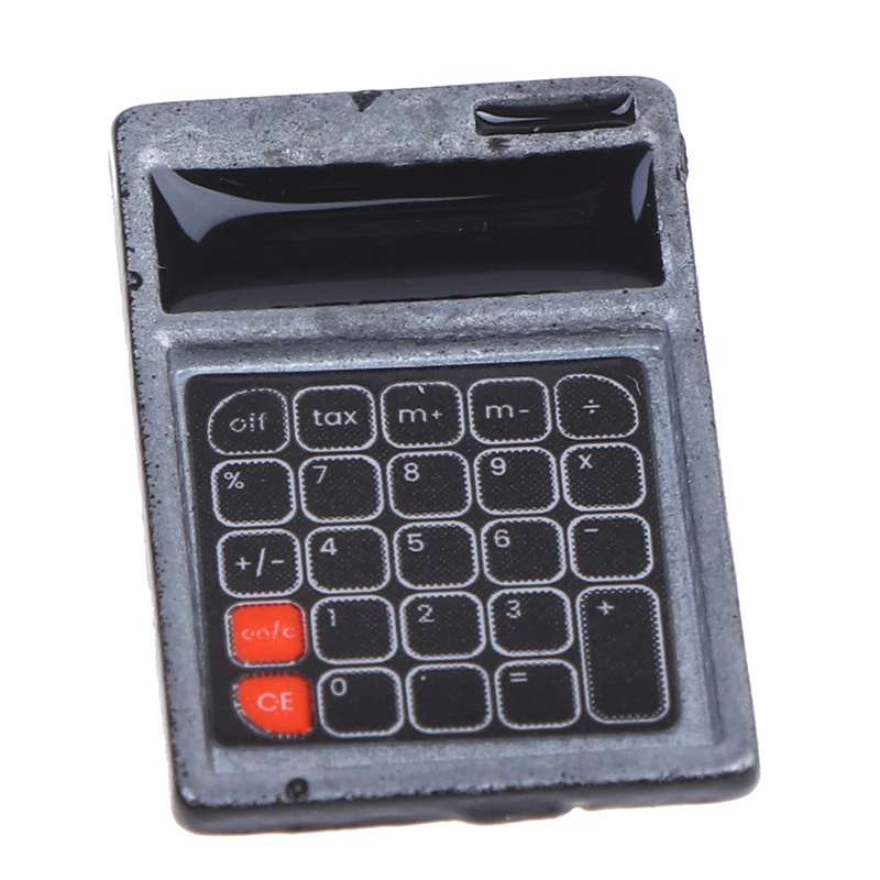 Dollhouse Miniature Mini Calculator Model Doll Accessories Toy For 1:6 1:12 New Collectible Gift | Игрушки и хобби