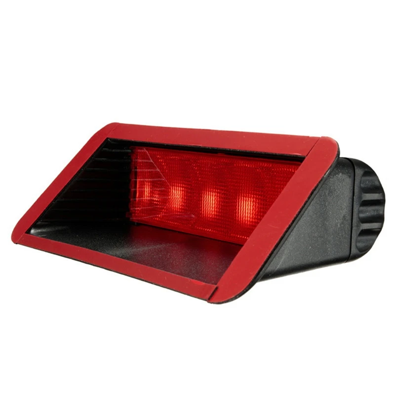 

DHBH-Car Light Warning Light 5LED 12V Rear Tail 3Rd Brake Lamp Fog Light High Mount Lamp Red