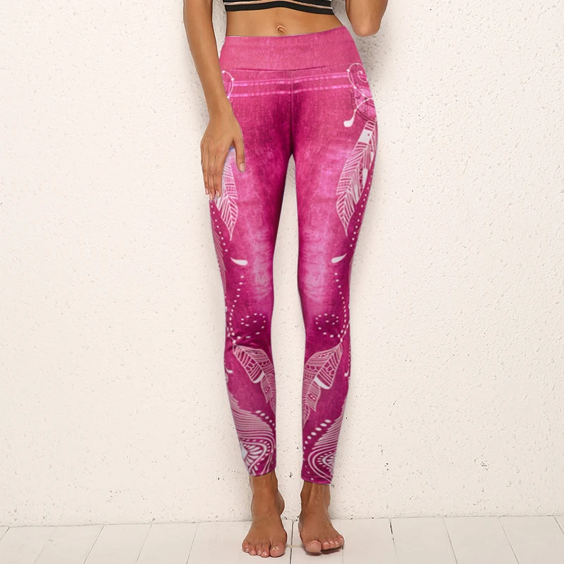 CALOFE/женские леггинсы с принтом узкие брюки из искусственной кожи повседневные