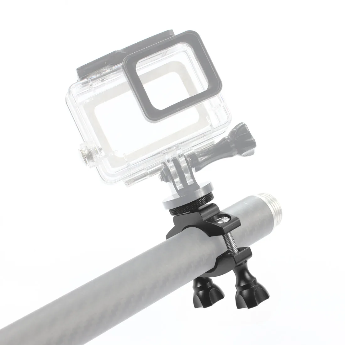 Крепление на руль велосипеда держатель трубки зажим 1/4 штатив алюминиевый сплав