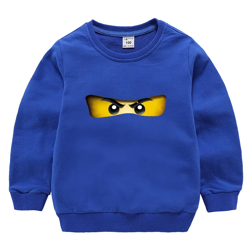 color 2 Коллекция года, летняя детская одежда футболка для маленьких мальчиков и девочек хлопковые футболки с рисунком ниндзя Ninjago детские топы, красные, синие футболки для детей возрастом от 3 до 10 лет - Цвет: color 2