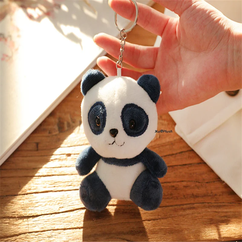 Новинка плюшевая игрушка брелок в виде панды 4 10 см мягкие хлопковые аксессуары
