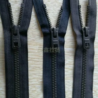 50 pcslot short ykk resin close end zipper black blue gray for jacket pocket collar shoe sewing accessories wholesale
