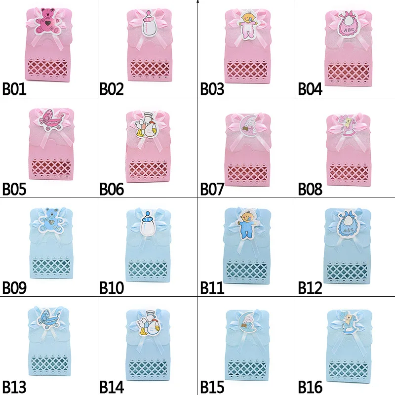 Подарочные пакеты для девочек и мальчиков 12 шт./лот сувениры будущей мамы