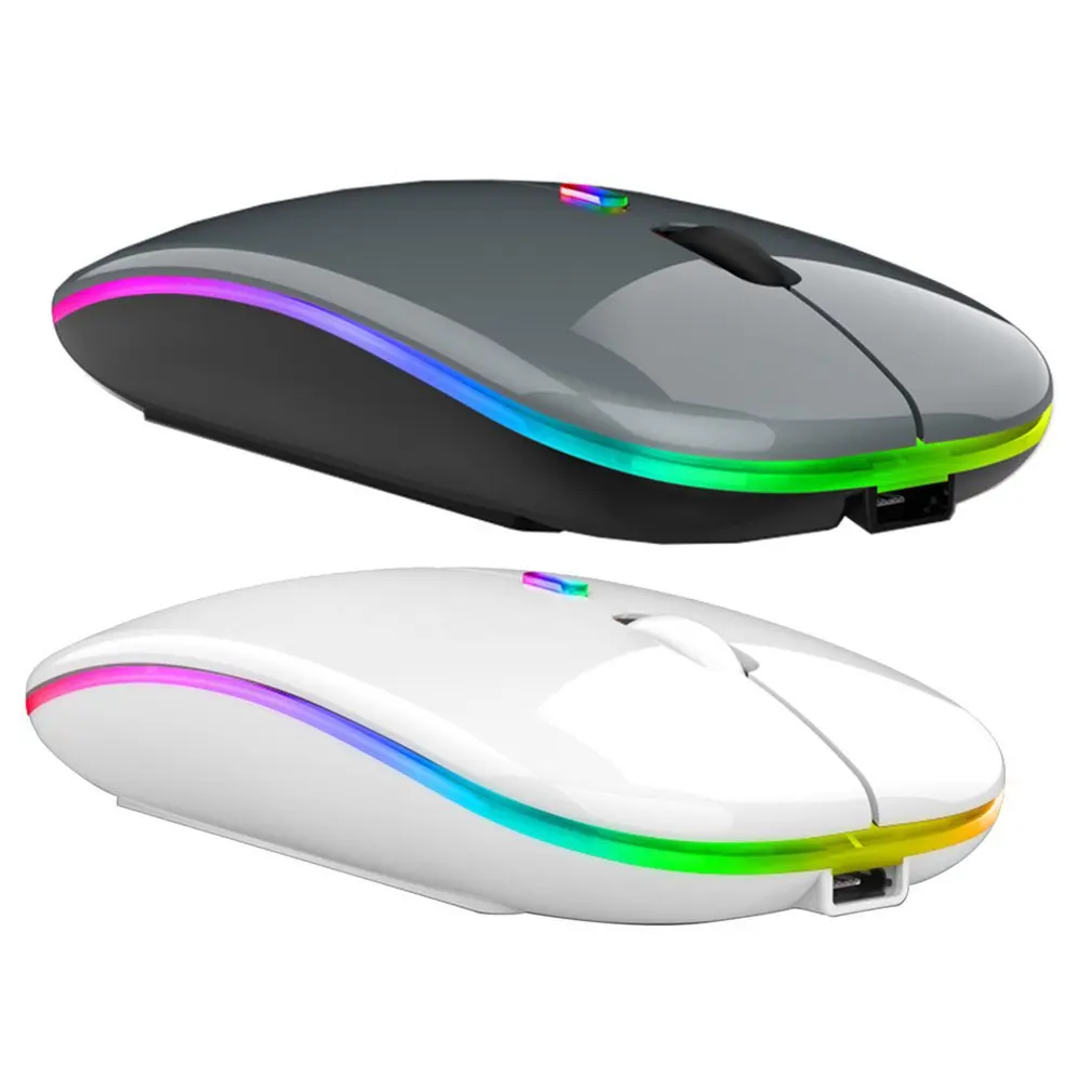 Charging+2.4G+wireless+Lighting Silent Notebook Wireless Mouse Ultra-thin Energy-saving Matt Durable | Компьютеры и офис