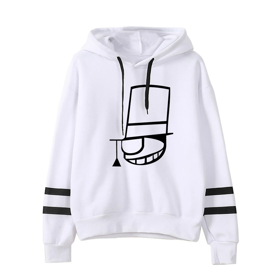 White Detective Conan Fashion Print Case Closed Hoodies Outwear Sweatshirt Casual Unisex Soft Streetwear Trendy Hot sale Clothes - Цвет: White