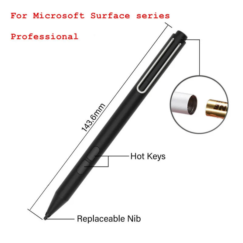 Профессиональный емкостный сенсорный стилус карандаш для Surface 3 Pro 4 5 Book HP X360 ASUS