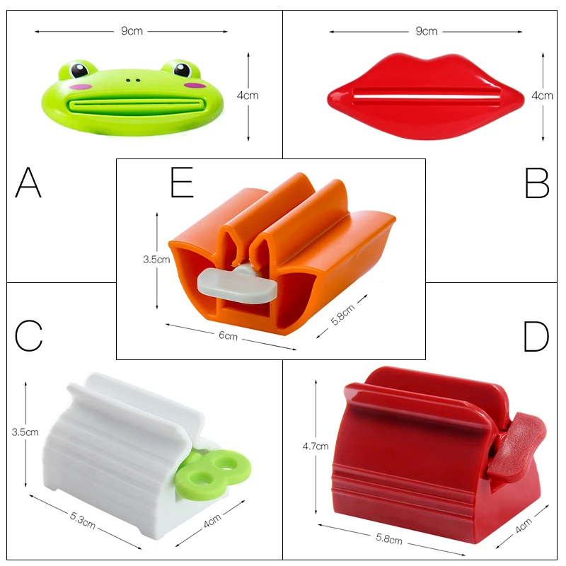 

Cartoon Toothpaste Squeezer Animal Tube Cosmetics Rolling Squeezing Distributor Ointment Dispenser Cleanser Press Paste Holder