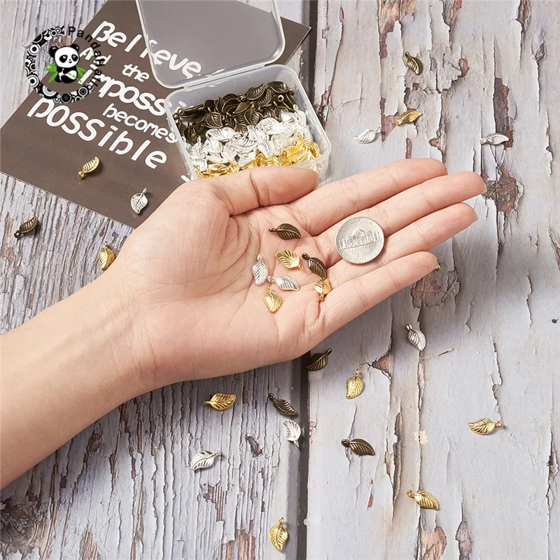 1 коробка подвески из сплава в тибетском стиле для ювелирных изделий ожерелья