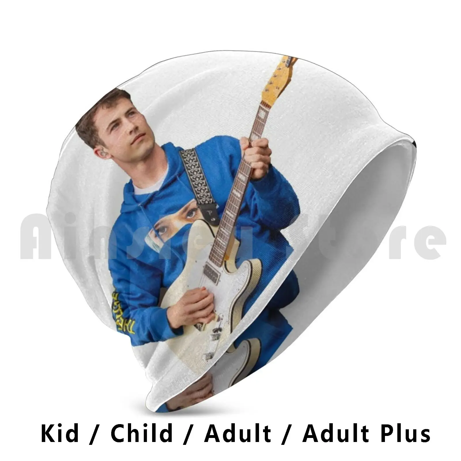 Вязаная Шапка-бини Dylan Minnette в стиле хип-хоп Дилан миннетт Коул Престон брайдем