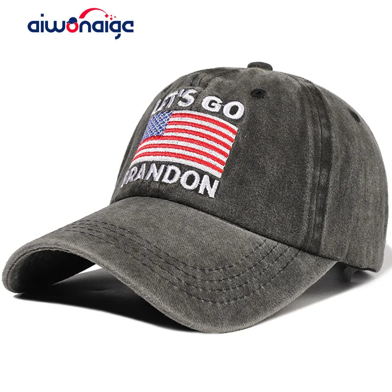 

2021 New Fashion Baseball Cap Washed Embroidery Men's Cap Women's Cap Sun Visor Sports Cap Skull Stretch Cap Cotton Trucker Hat