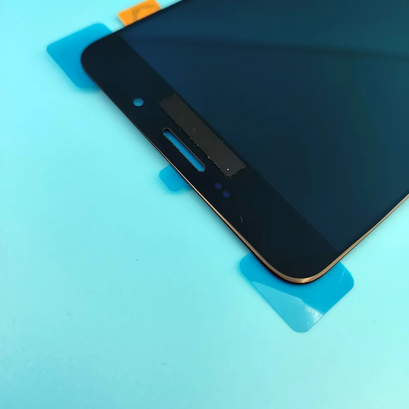 Super Amoled для SAMSUNG Galaxy A9 2016 ЖК дисплей сенсорный экран дигитайзер Pro A910 A9100 запасные