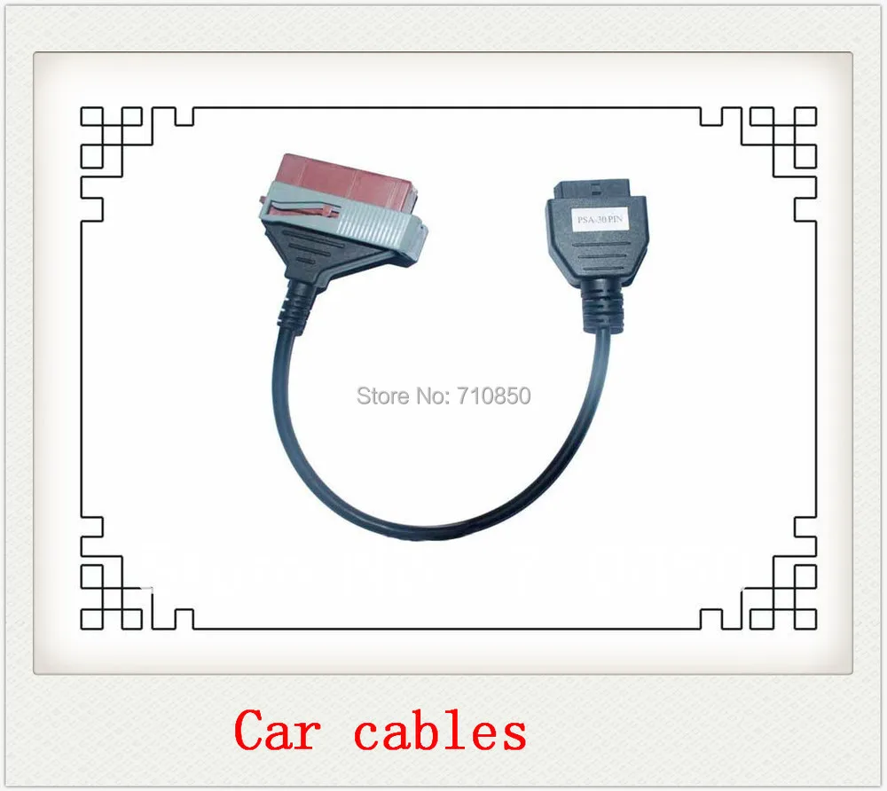 Горячая распродажа! Полный комплект из 8 шт. автомобильных кабелей для delaksi vd tcs pro